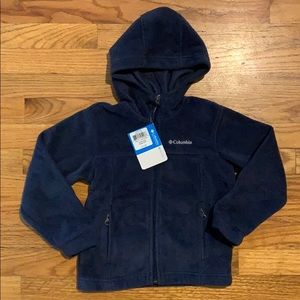 Columbia fleece zip hoodie